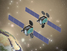 Turksat 4A and 4B Satellite Rendering 