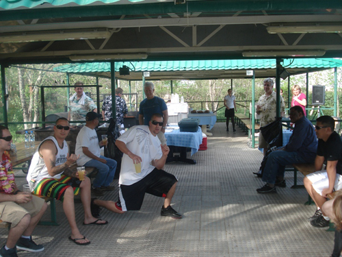 Telstar 14R Group at BBQ
